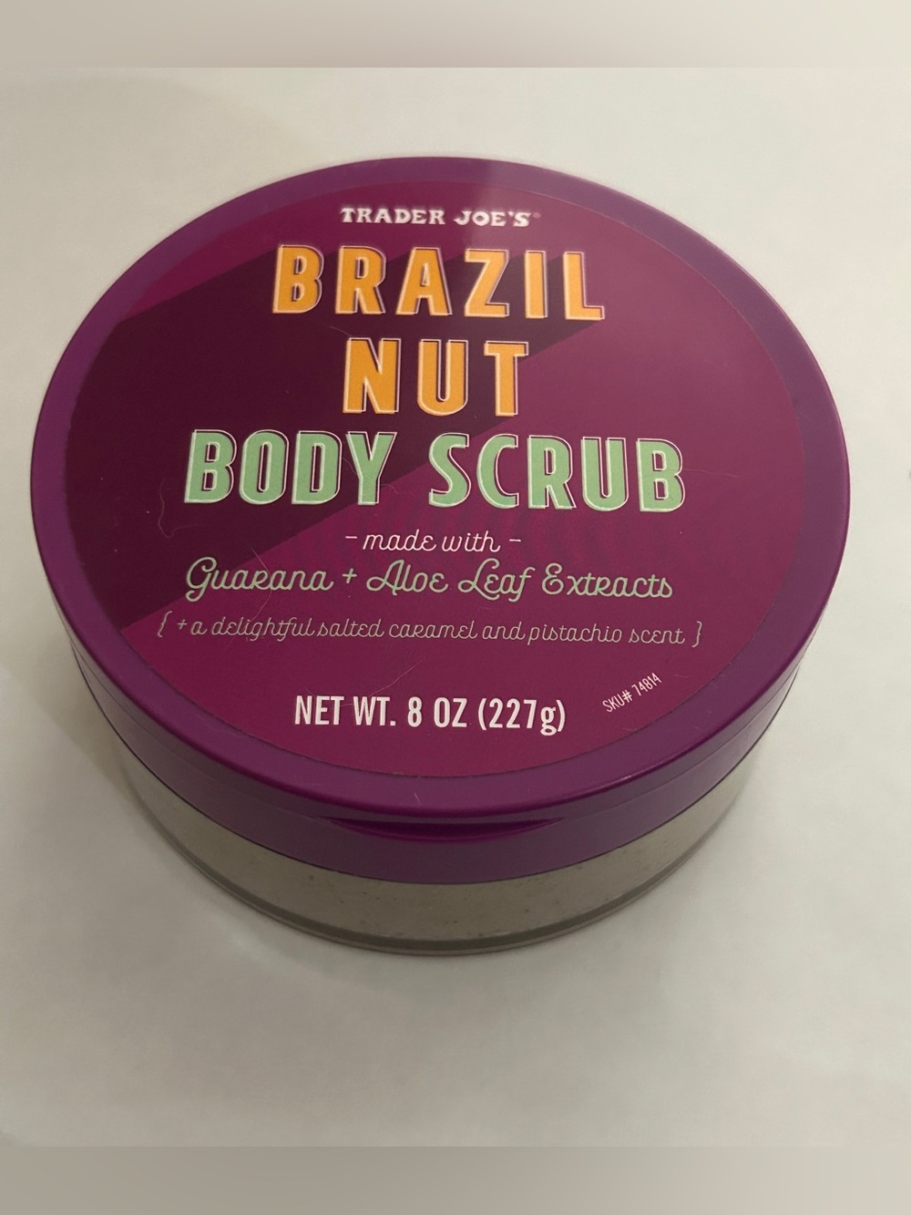 Trader Joe’s Brazil Nut Body Scrub 8 oz. New and sealed